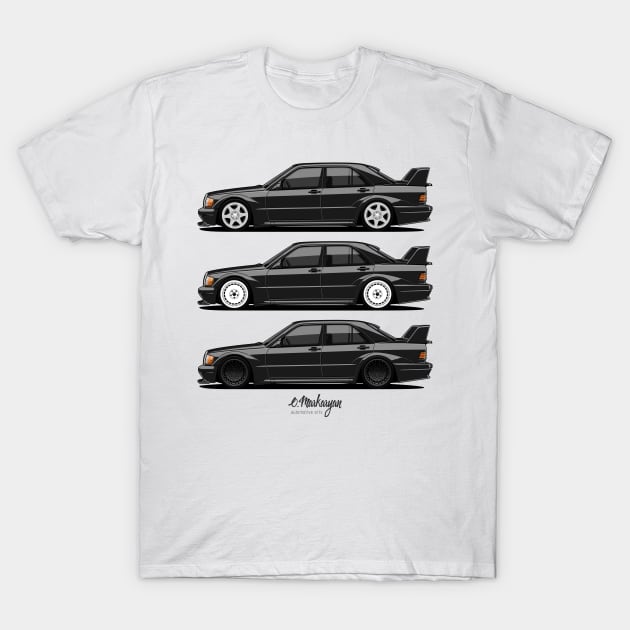 190E Evo II T-Shirt by Markaryan